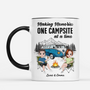 9031MUK1 personalised making memories one campsite at a time camping mug with names for couples 9031mtfcg