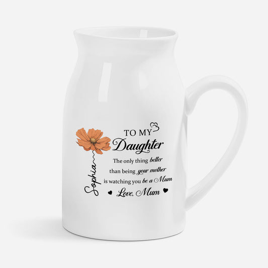 9059OUK1 personalised to my daughter flower vase_ for daughter from mum 9059o6pla