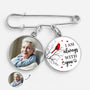 9063AUK1 personalised graduation memorial photo lapel pin for loss of mumdad 9063aj6dma