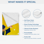 9066BUK4 personalised university graduation fleece blanket for herhim 9066b6ewa