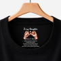 9067AUK1 personalised inner neck print t shirt for daughterfriends 9067aa6epa