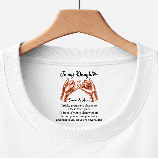 9067AUK1 personalised to my sister inside neck print t shirt for daughterfriends 9067aa6epa