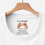 9067AUK1 personalised to my sister inside neck print t shirt for daughterfriends 9067aa6epa