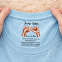 9067AUK2 personalised to my sister inside neck print t shirt for daughterfriends 9067aa6epa