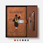 9157MUK1 personalised i trust the next chapter leather notebook set for graduates 9157mo30e5a