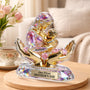 9201AUK2 personalised our first mothers day acrylic plaque for new mum 9201arapla