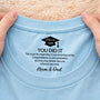 9214AUK2 personalised you did it inside graduation neck print t shirt for herhim 9214aa6dnb