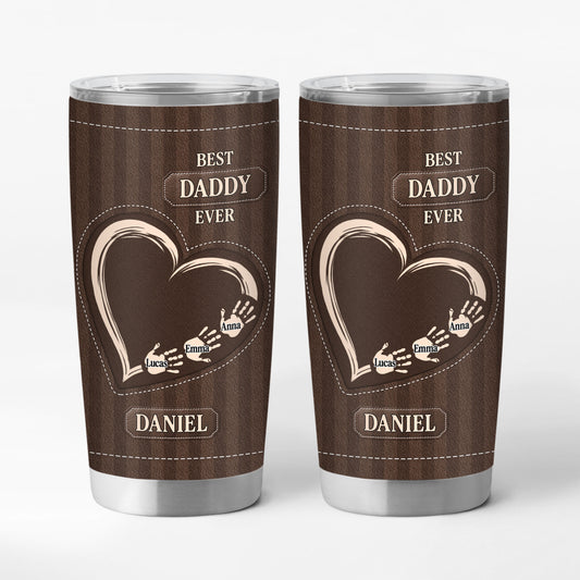 9221TUS1 3d printing effect best grandpa ever tumbler 20oz personalized gifts for grandpadad 9221t