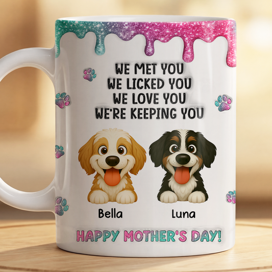 9225MUK2 3d printing effect personalised i met you i licked you mug for cat owners 9225m8ead