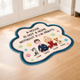 9228AUK2 3d printing effect personalised without paw prints custom shaped doormat for cat lovers 9228adnxnd