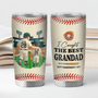 9230TUK2 3d printing effect personalised i caught the best dad baseball tumbler 20oz for dadgrandad 9230tndbb