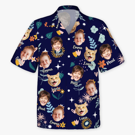 9240AUK1 personalised face photo hawaiian shirt for himher 9240aa6yca