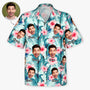 9241AUK1 personalised funny face photo hawaiian shirt for himher 9241aa6dwa