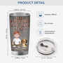 9249TUK3 3d printing effect personalised best dog dad ever tumbler 20oz for dog owners 9249tte1c