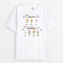 9266AUK1 personalised first mum now granny flower t shirt for mumgranny 9266a8fka