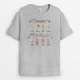 9266AUK2 personalised first mum now granny flower t shirt for mumgranny 9266a8fka
