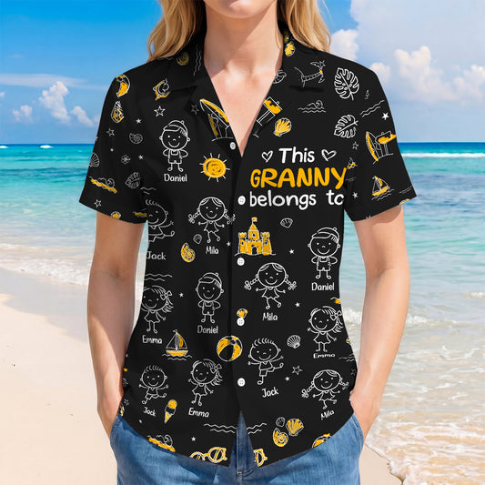 9271AUK2 personalised this grandad belongs to summer hawaiian shirt for grandadgranny 9271aasyaa