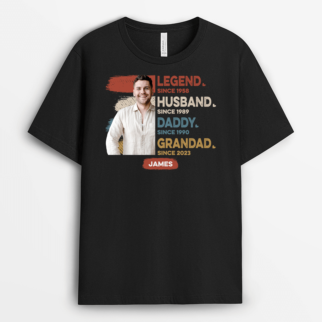 Personalised Legend Man T-shirt