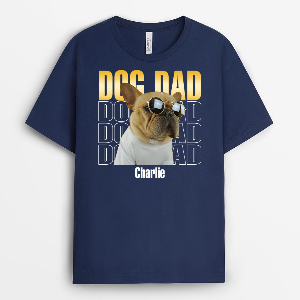Personalised Dog Dad, Dog Mum T-Shirt