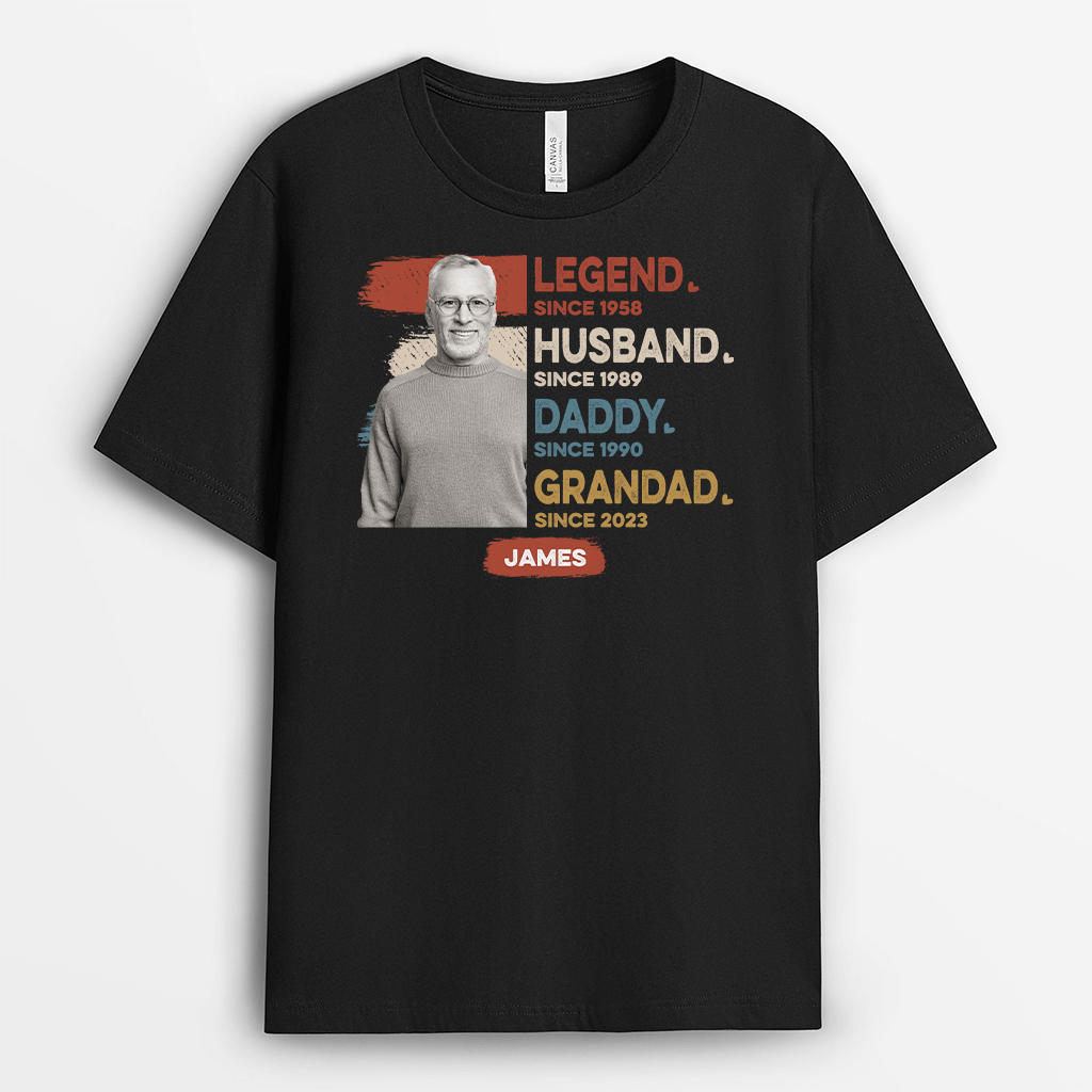 Personalised Legend Man T-shirt