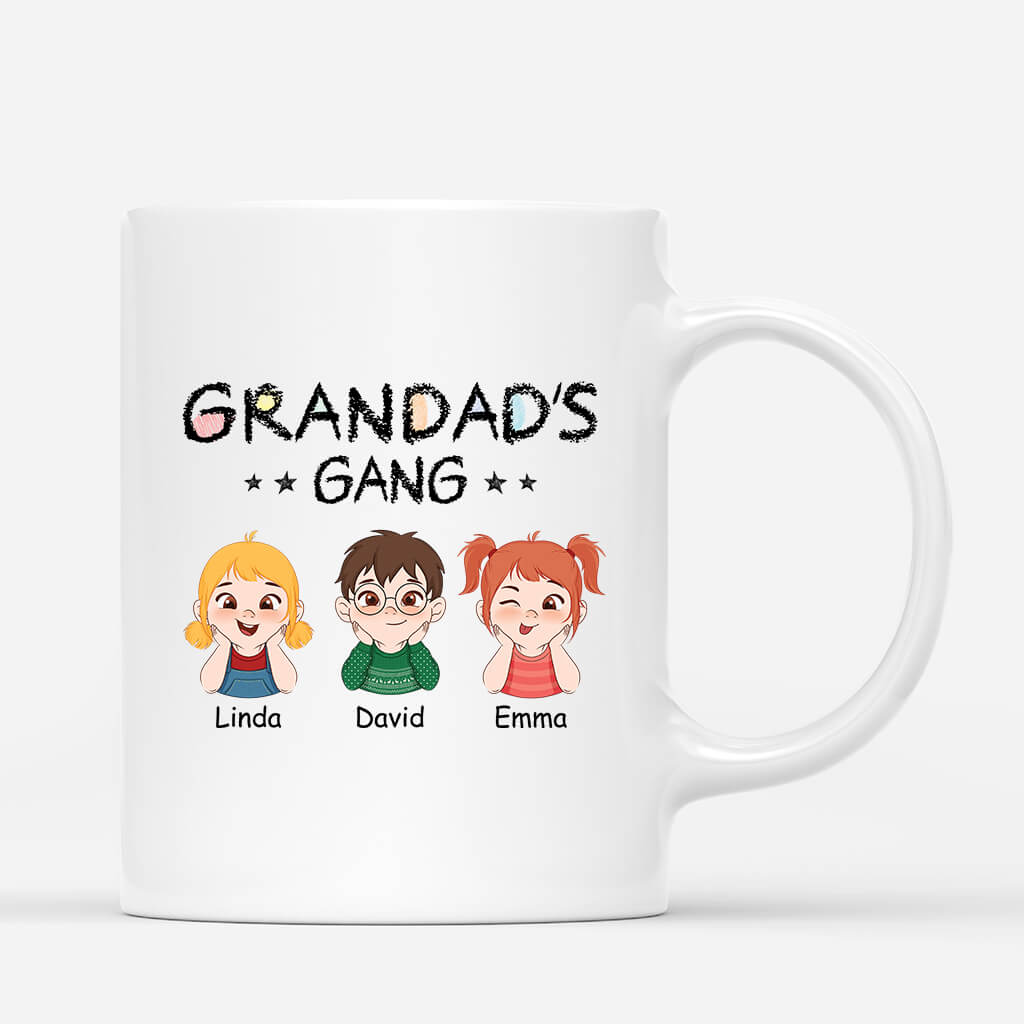 Personalised Daddy's Gang Mug