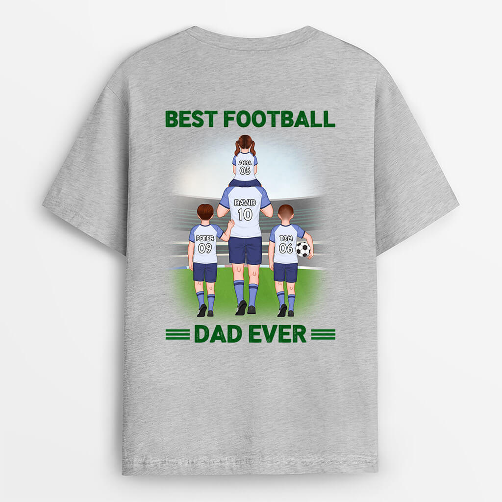 Personalised Best Football Dad Apparel