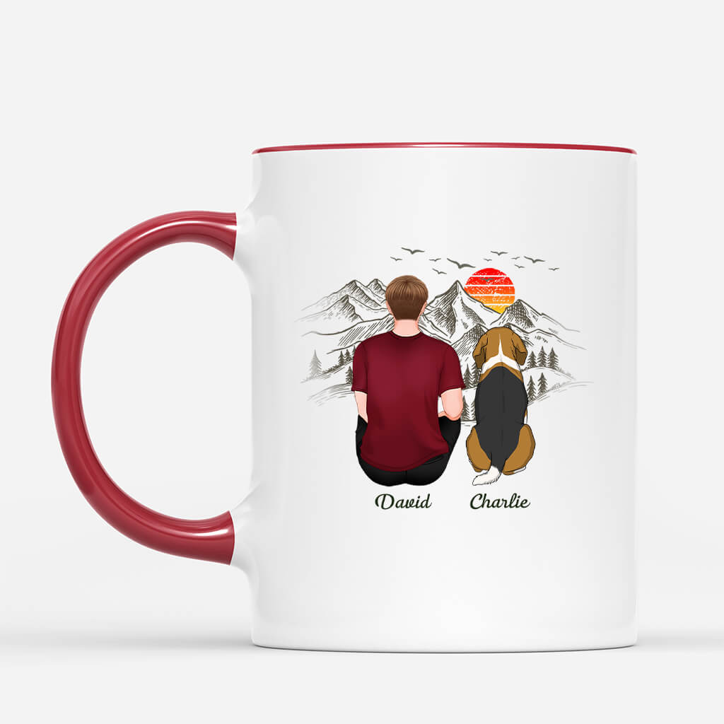 Personalised Just A Girl/Boy and Her/His Dog  Mug