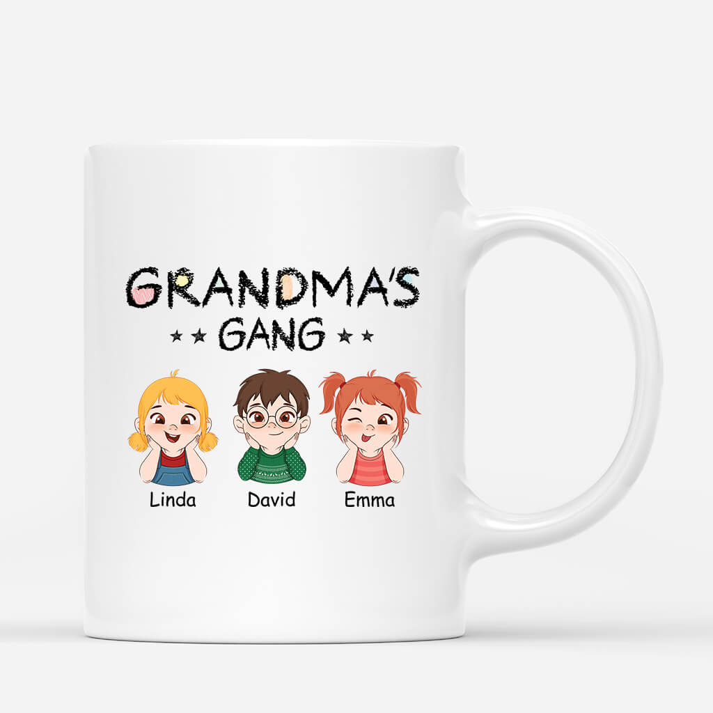 Personalised Mummy's Gang Mug