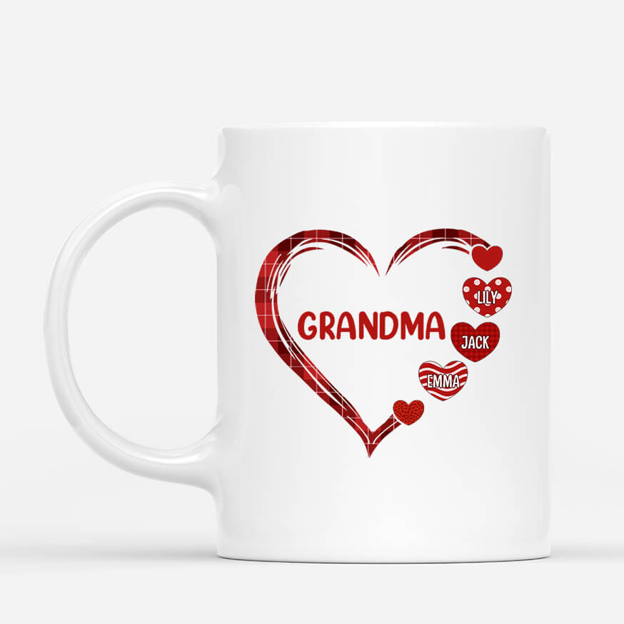 Grandma's Sweetheart - Personalised Gifts | Mugs for Grandma/Mum