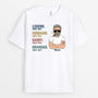 0004A158BUK1 Personalised T shirts gifts Man Grandpa Dad Text