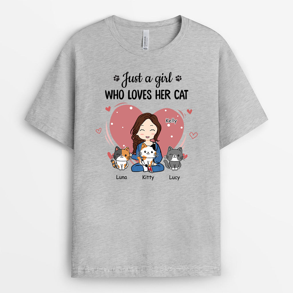 Cat girl t outlet shirt