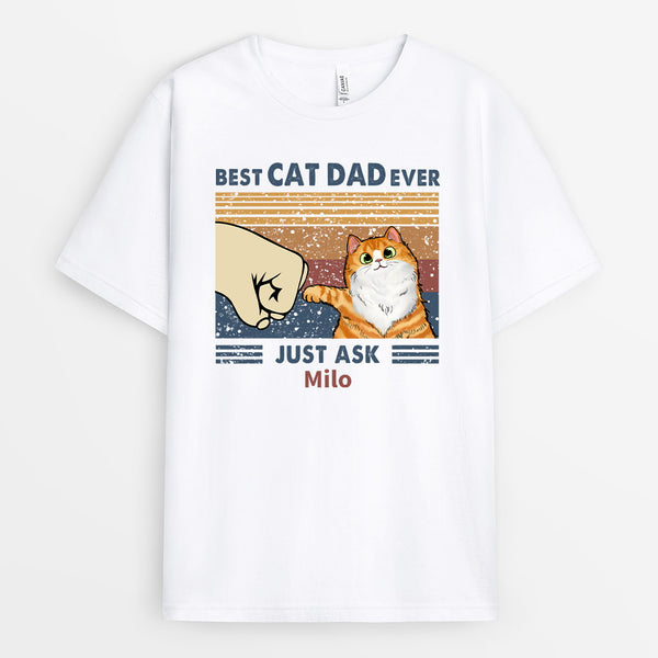 Best cat dad clearance shirt