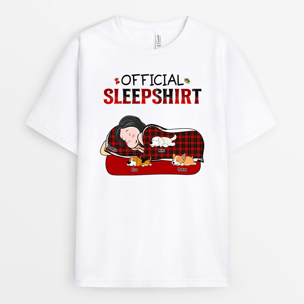 Official Sleepshirt - Personalised Gifts | T-shirts for Dog Lovers