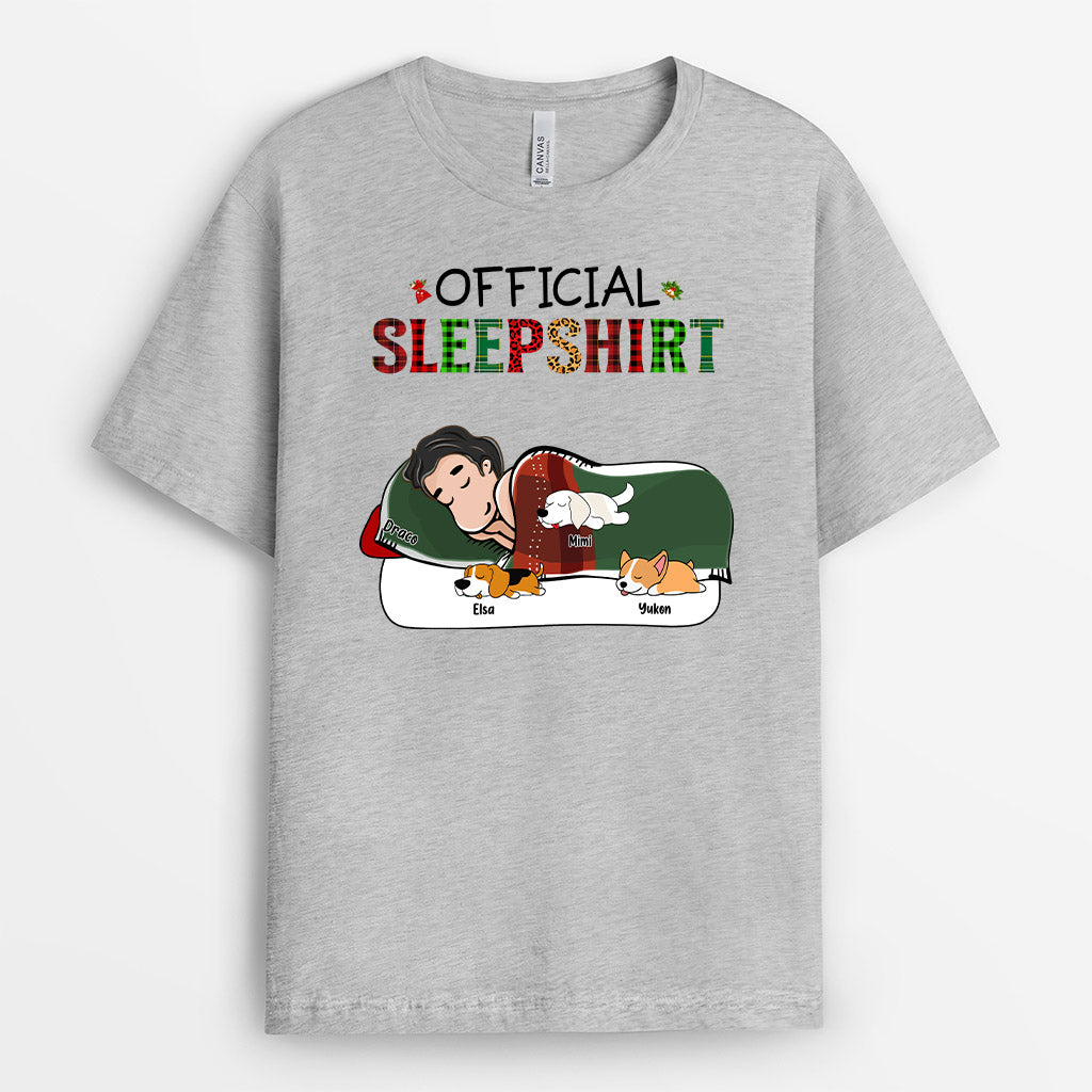 Official Sleepshirt - Personalised Gifts | T-shirts for Dog Lovers