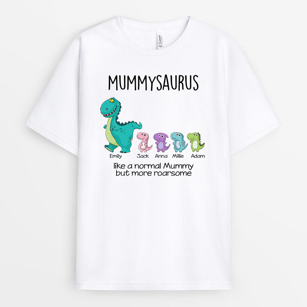 Mummysaurus - Personalised Gifts | T-shirts for Grandma/Mum