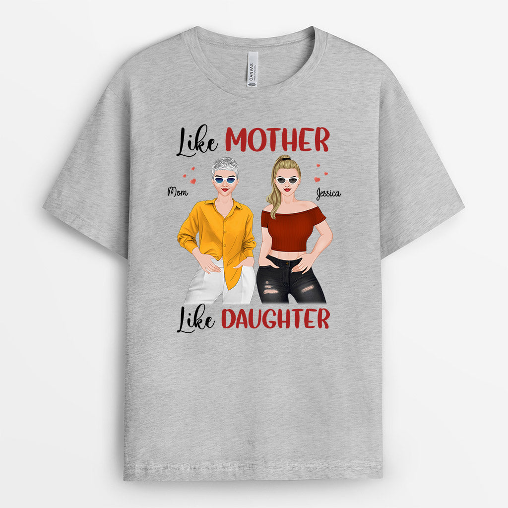 Like Mother, Like Daughter - Personalised Gifts | T-shirts for Grandma/Mom