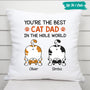 0185P060DUK2 Personalised Pillow presents Cat Lovers