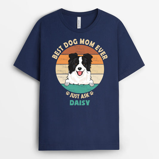 0190AUK2 Personalised T shirts presents Dog Lovers