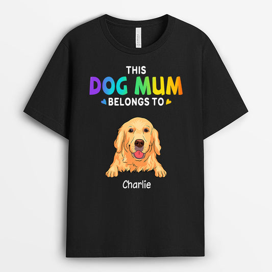 0206A240DUK1 Customised T shirts presents Dog Lovers