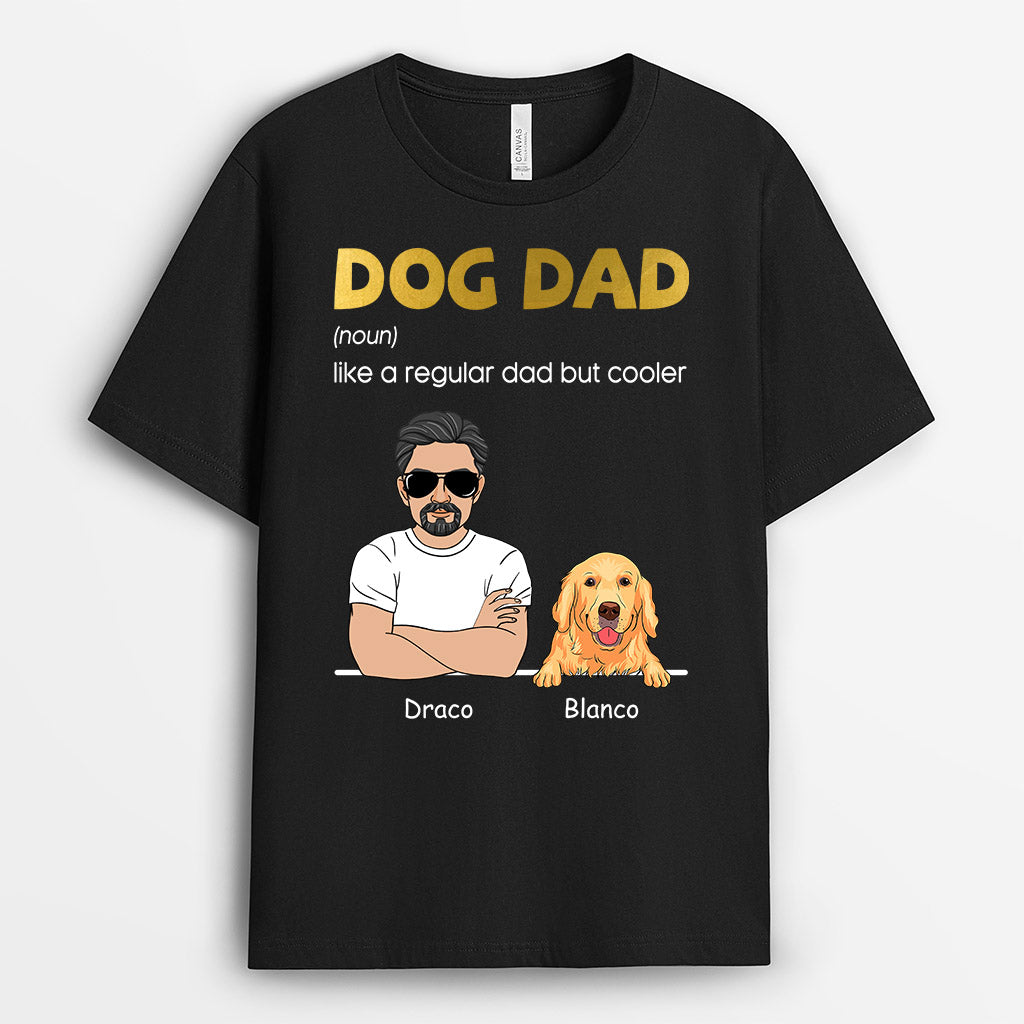 Dog Dad - Personalised Gifts | T-shirts for Dog Lovers - Custom Chic UK