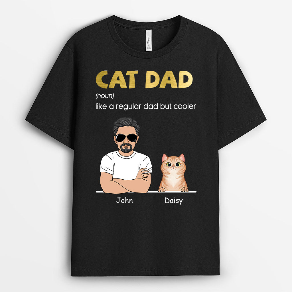 Cat Dad - Personalised Gifts | T-shirts for Cat Lovers