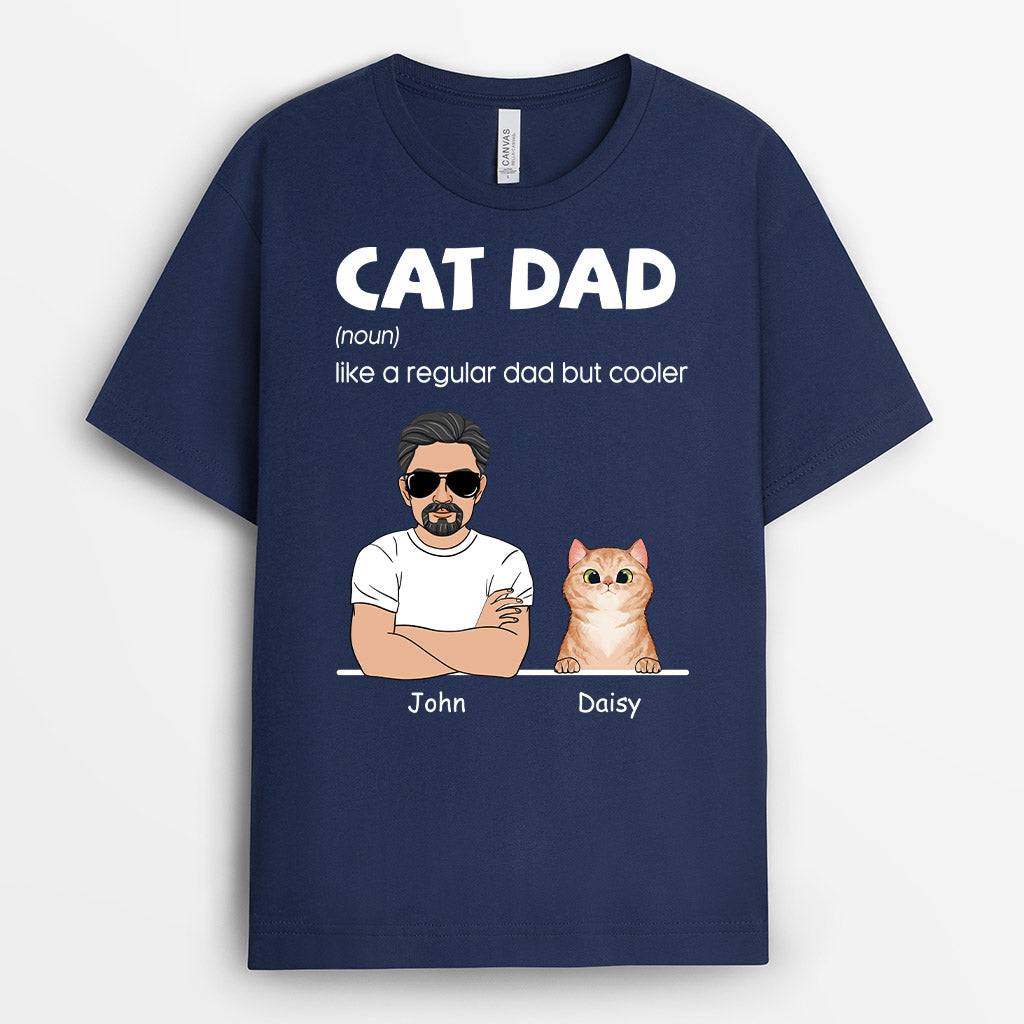 Cat Dad - Personalised Gifts | T-shirts for Cat Lovers