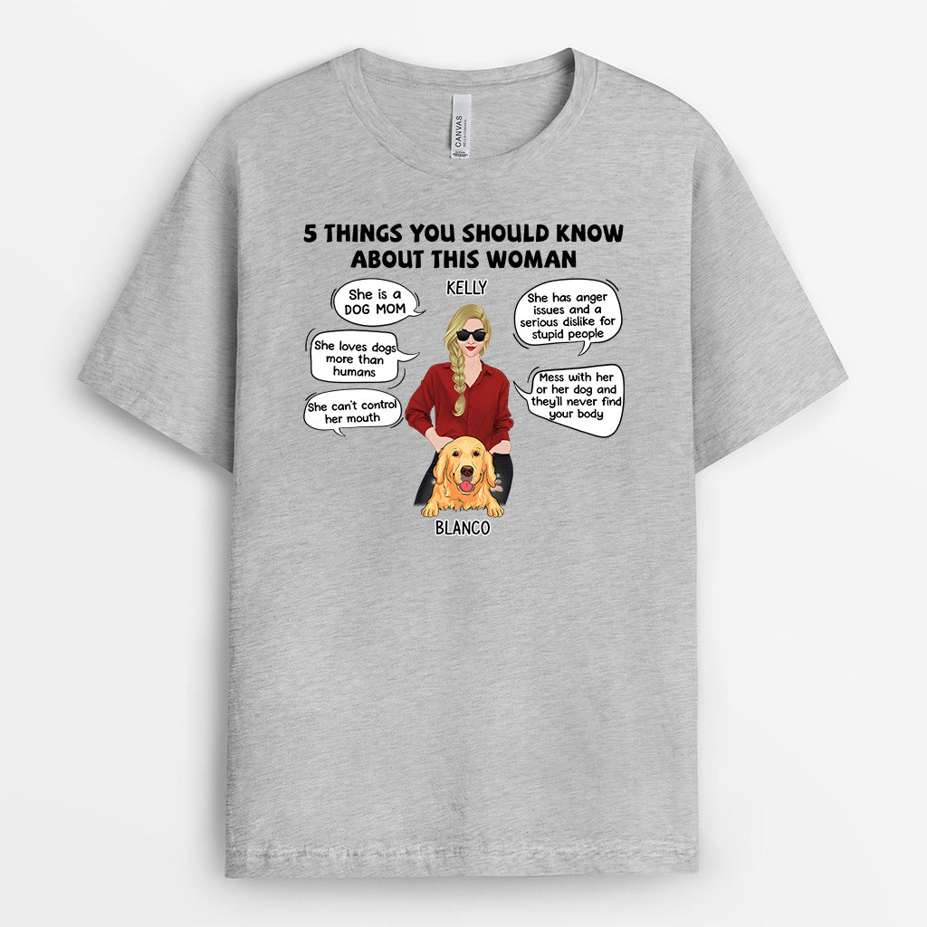 You Should Know About This Woman - Personalised Gifts | T-shirts for Dog Lovers