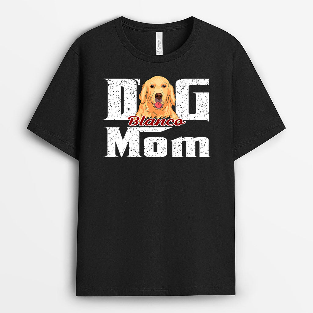 Dog Mom - Personalised Gifts | T-shirts for Dog Lovers