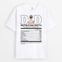 0232A140BUK1 Personalised T shirts Man Grandpa Dad Facts