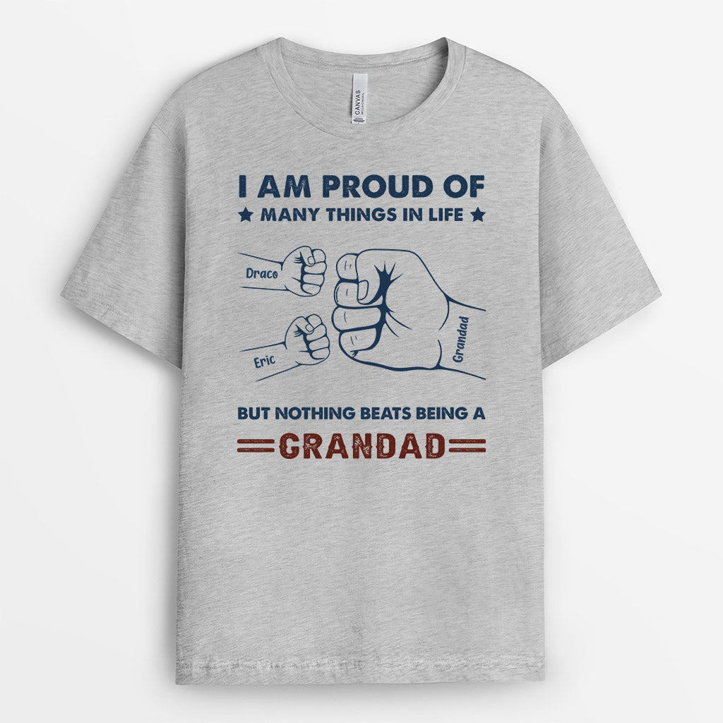 Fist Bump - Personalised Gifts | T-shirts for Grandpa/Dad