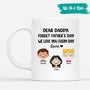 0315M947BUK2 Customised Mug gifts Kid Grandpa Dad