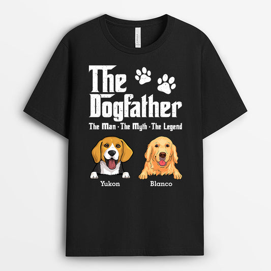 0317A900BUK1 Personalised T shirts gifts Dog Lovers Text