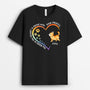 0350A207DUK1 Customised T shirts presents Cat Lovers Heart