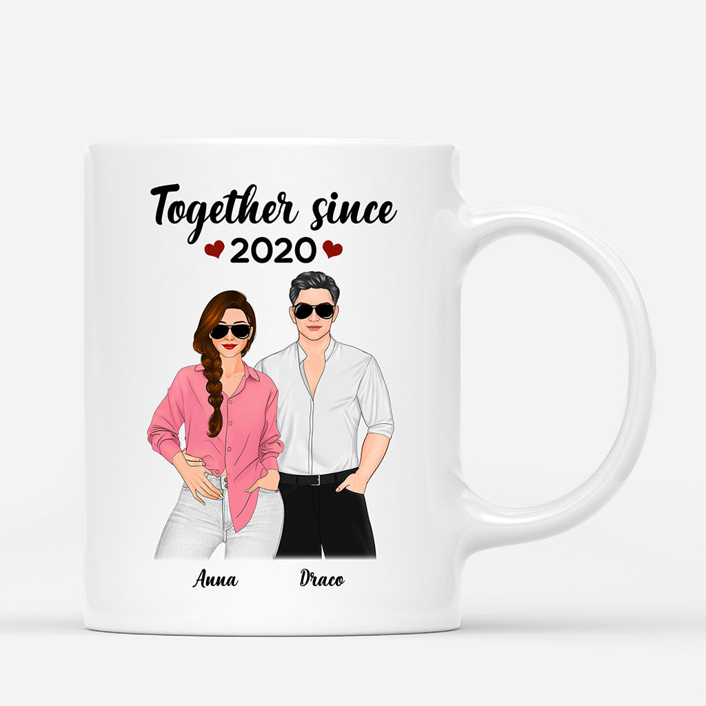 Together Since - Personalised Gifts | Mug for Couples/Lovers